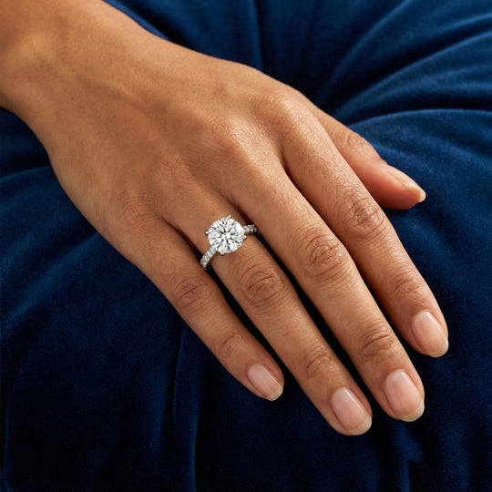 Aurora Pavé Band - alternate view